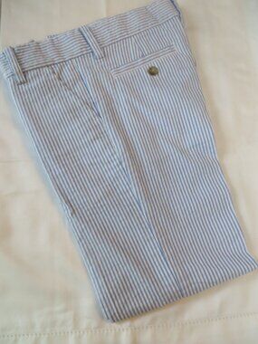Size 6 |Janie and Jack Pants |Seersucker | Spring Collection